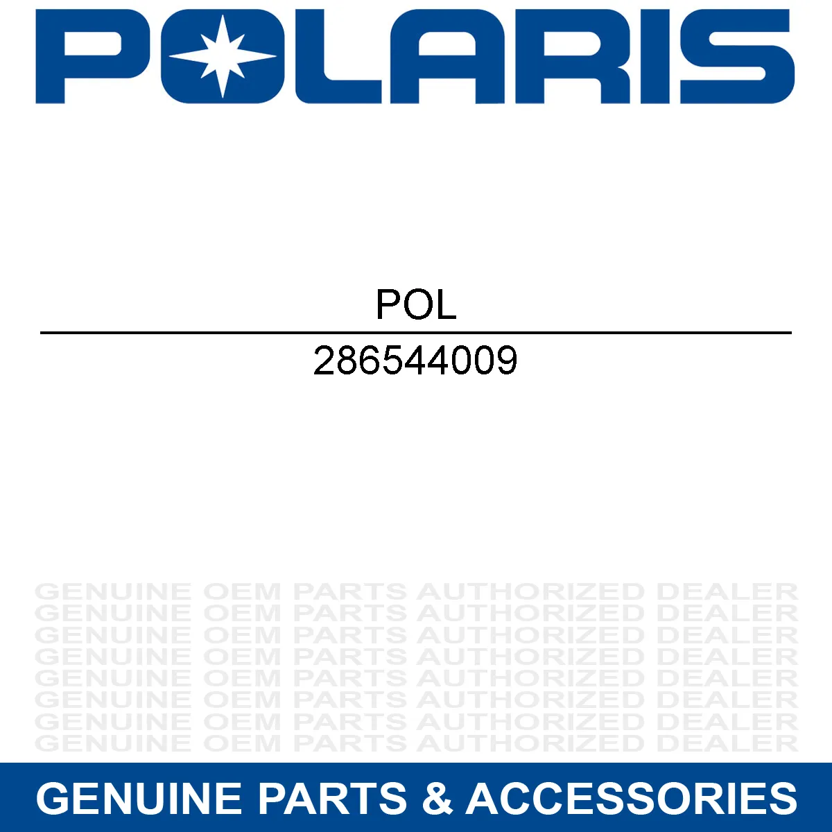 286544009 Polaris M POLARIS RACING TEE BLUE XL