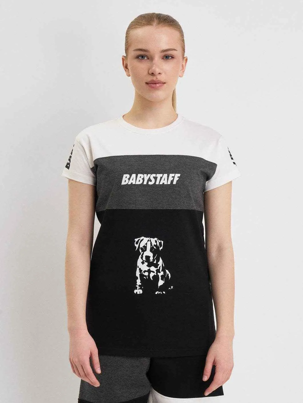 Babystaff Salem T-Shirt Black White