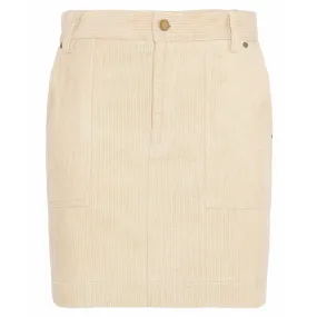Barbour Anya Ladies Mini Skirt - White Pepper
