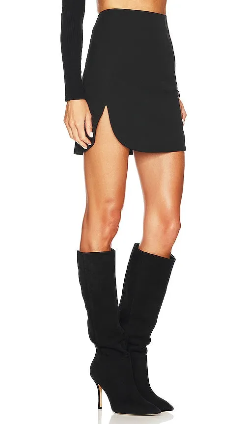 Bardot Rome Mini Skirt in Black