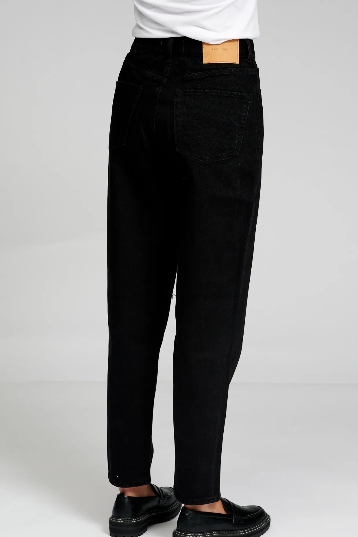 De Originale Performance Mom Jeans - Black Denim