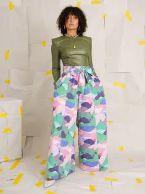 Ile Oba Wide-Leg Palazzo Pants