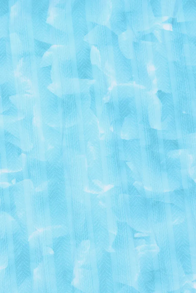 Light green Abstract Print Digital Crepe Fabric