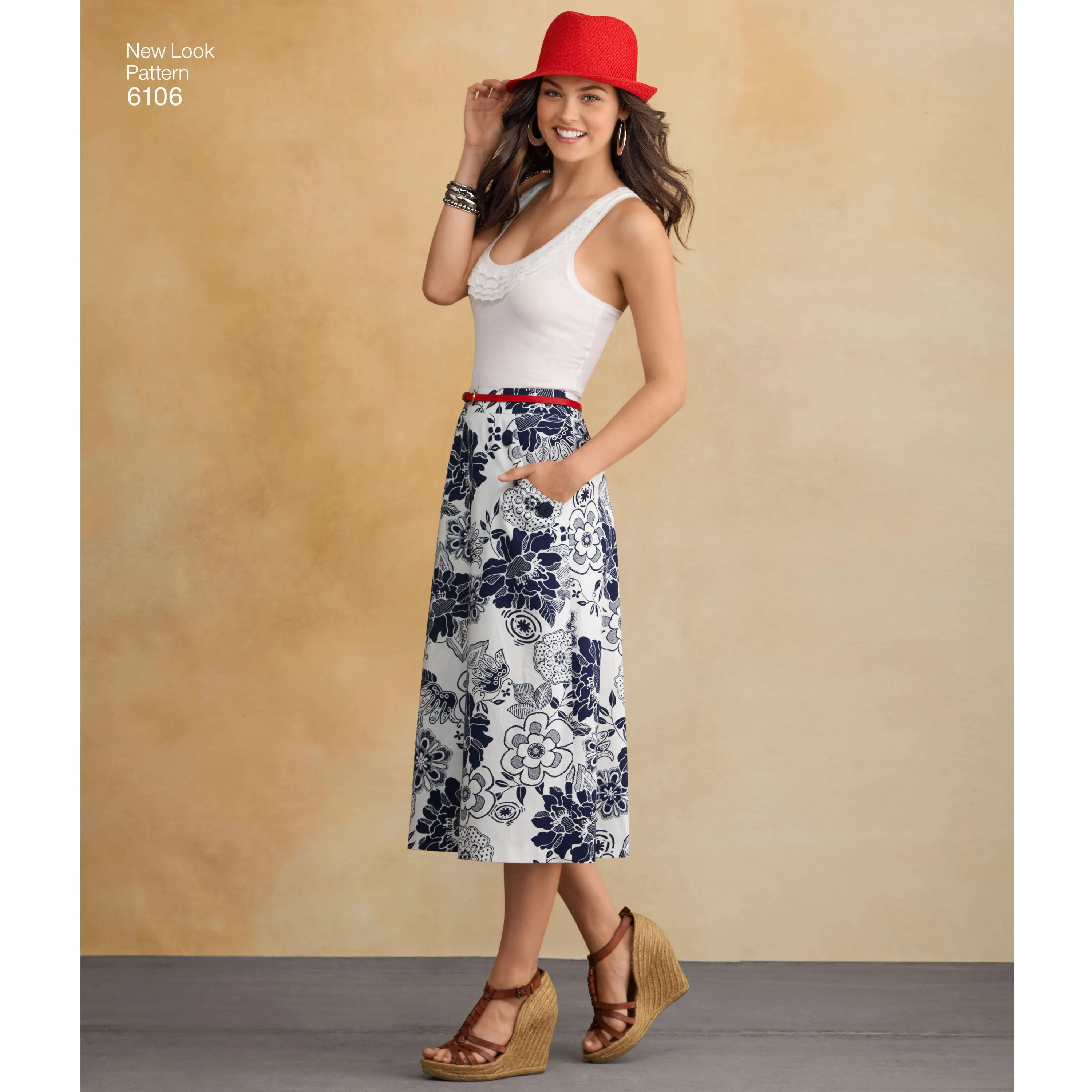 New Look Sewing Pattern 6106 - Misses' Skirts