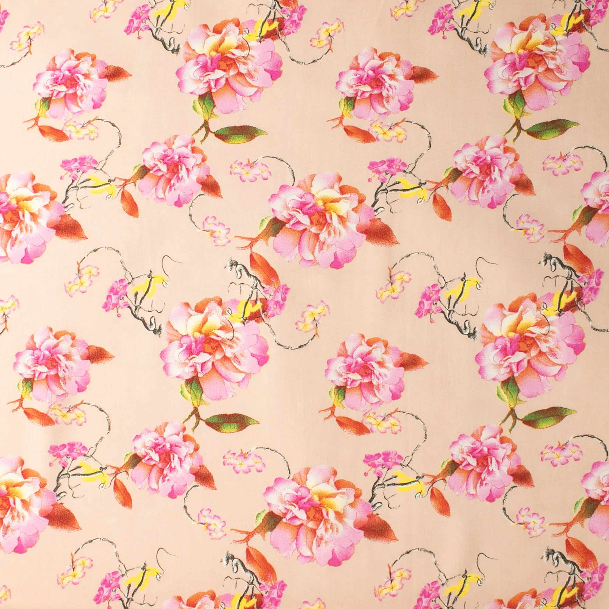 Printed Rayon Poplin - TIFFANY - 031 - Blush