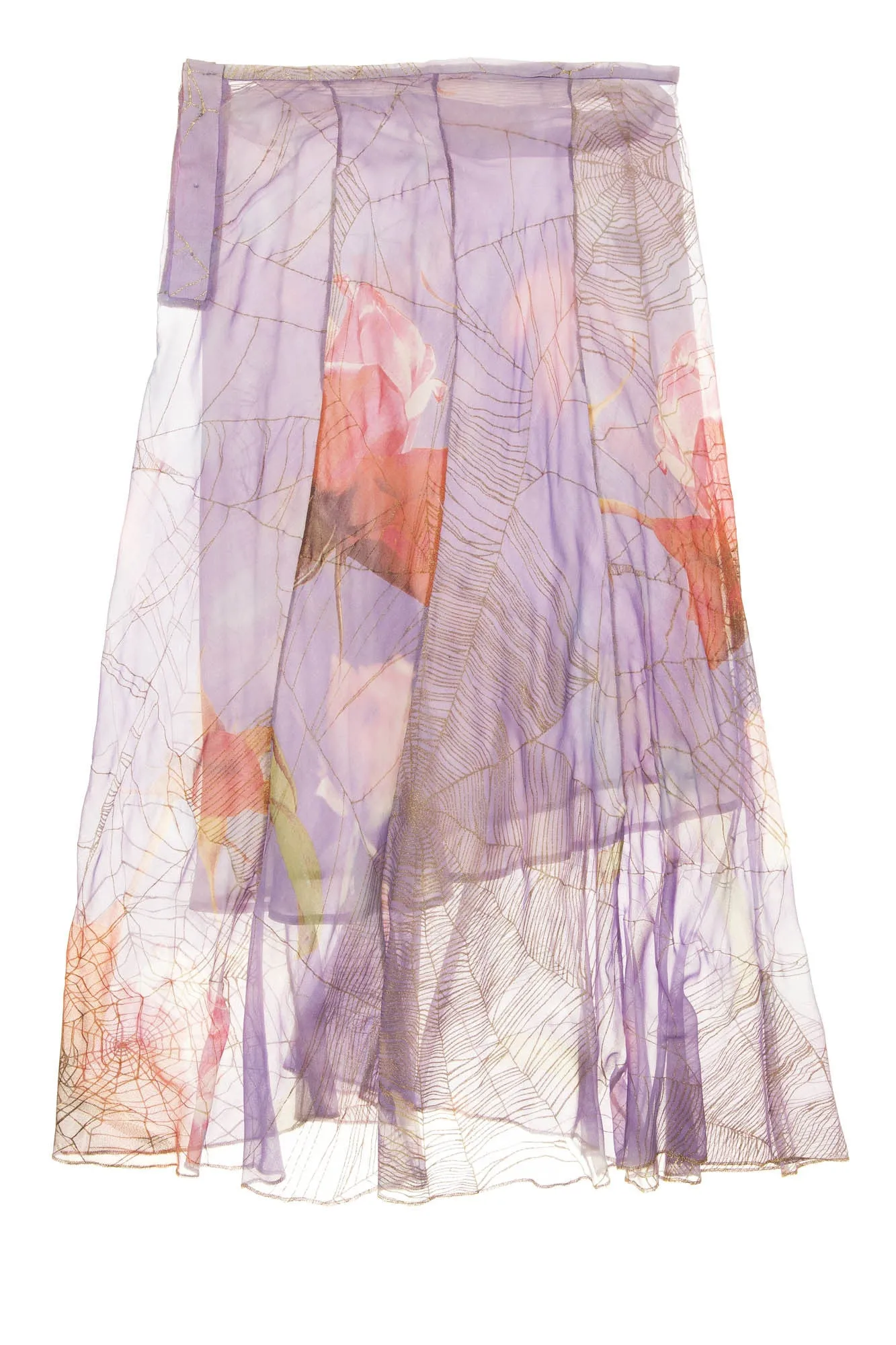 Roberto Cavalli - Lavendar Print Skirt - S