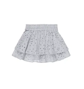 Rose Mini Skirt - Light Blue