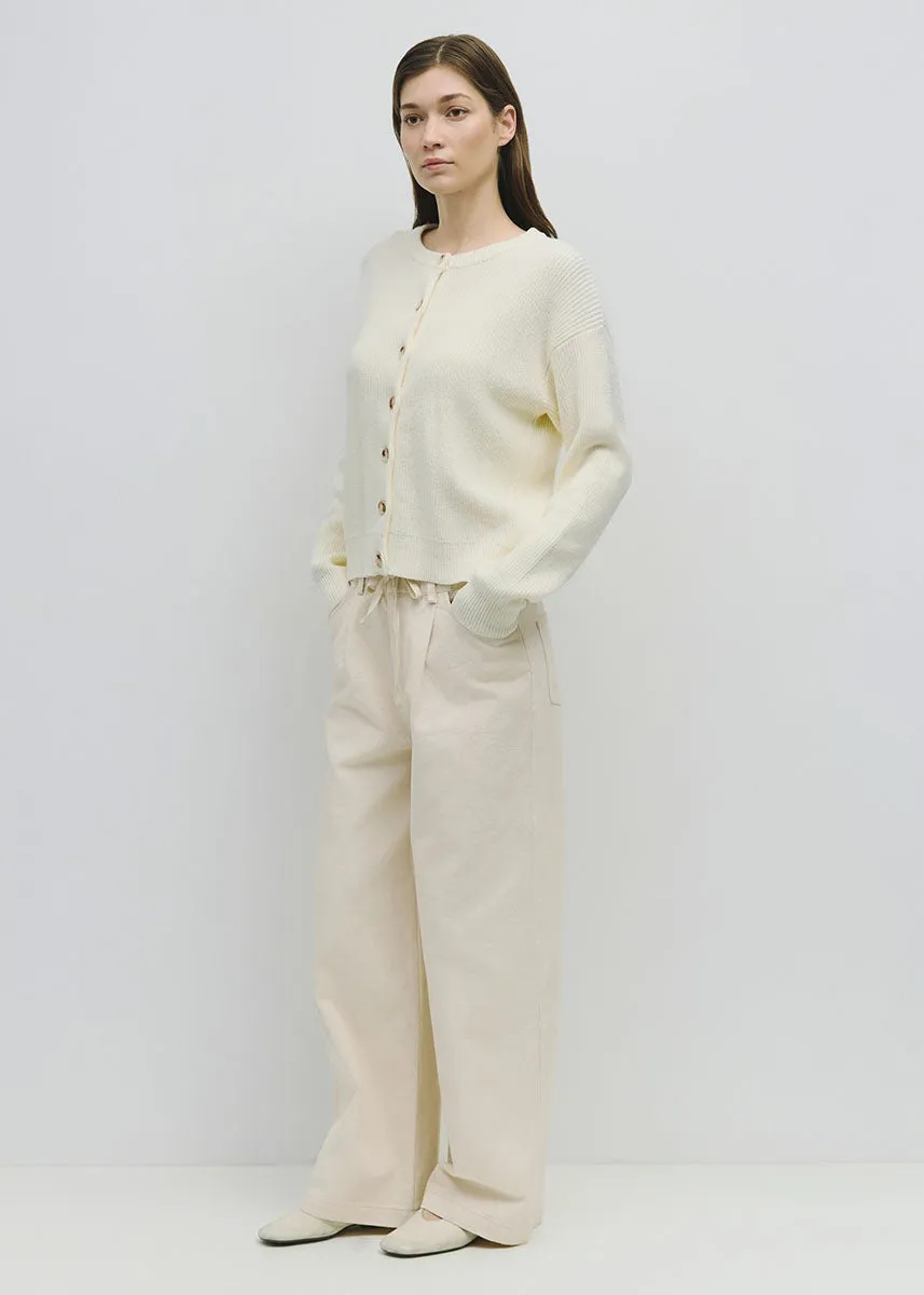 The Meade Cardigan - Cream