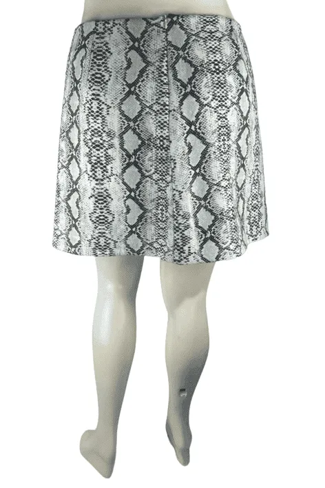 Unbranded women's animal print skirt size 2XL